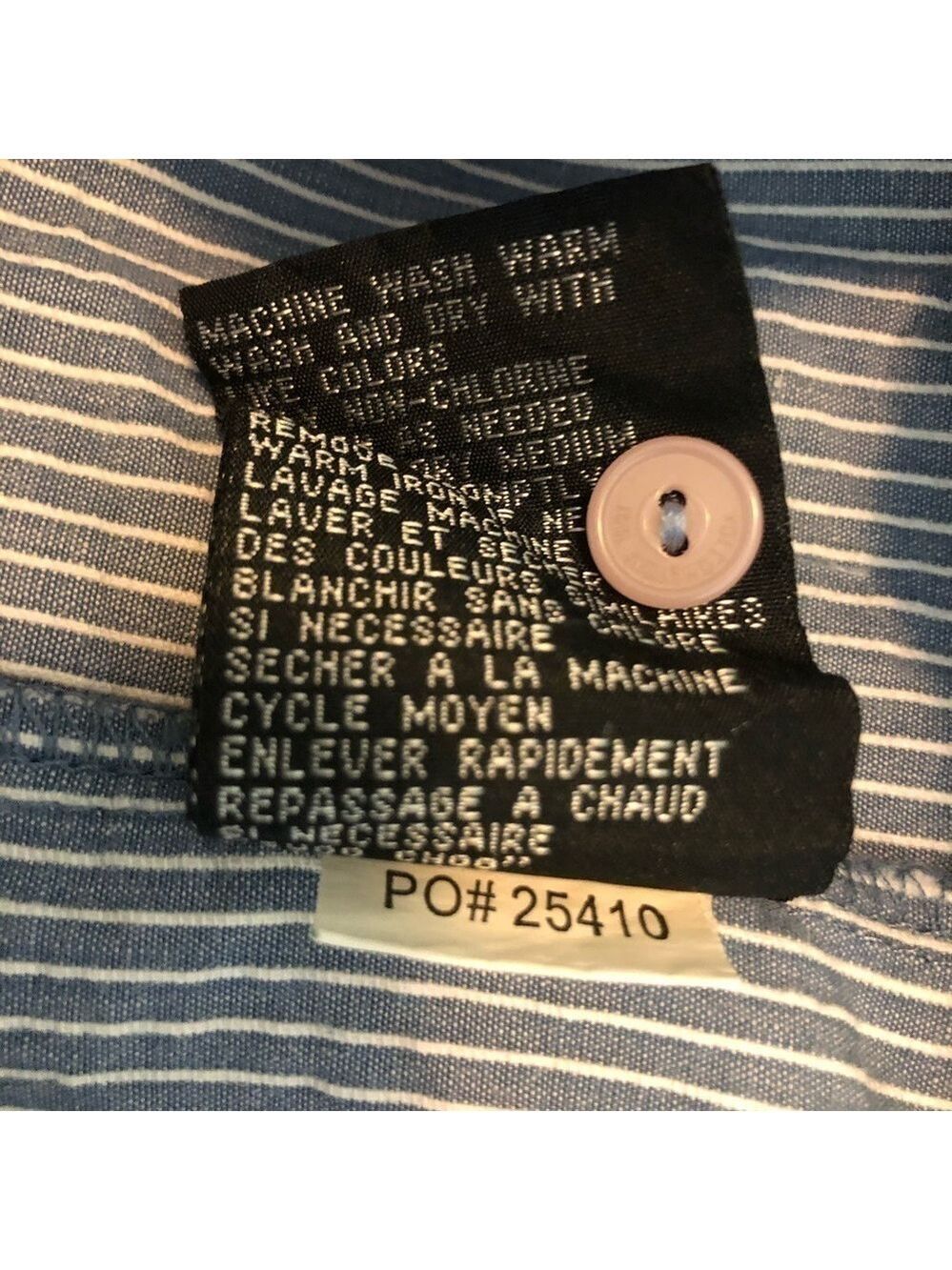 Women’s Volcom Blue Stripe Cute Dress Size 11! - Picture 6 of 8